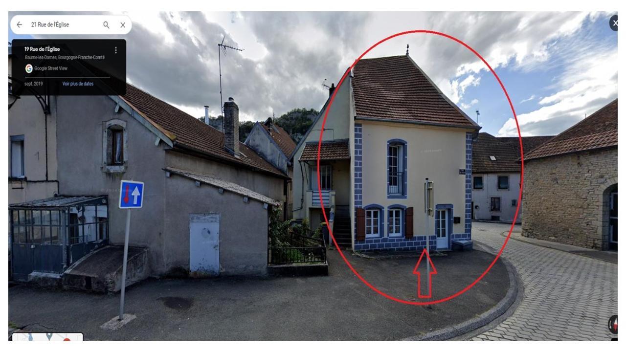 Appartement Meuble Duplex T3. Baume-les-Dames Bagian luar foto